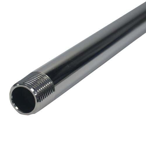 NIPPLE CHROME PLATED RISER PRE-RINSE 3/8 X 24